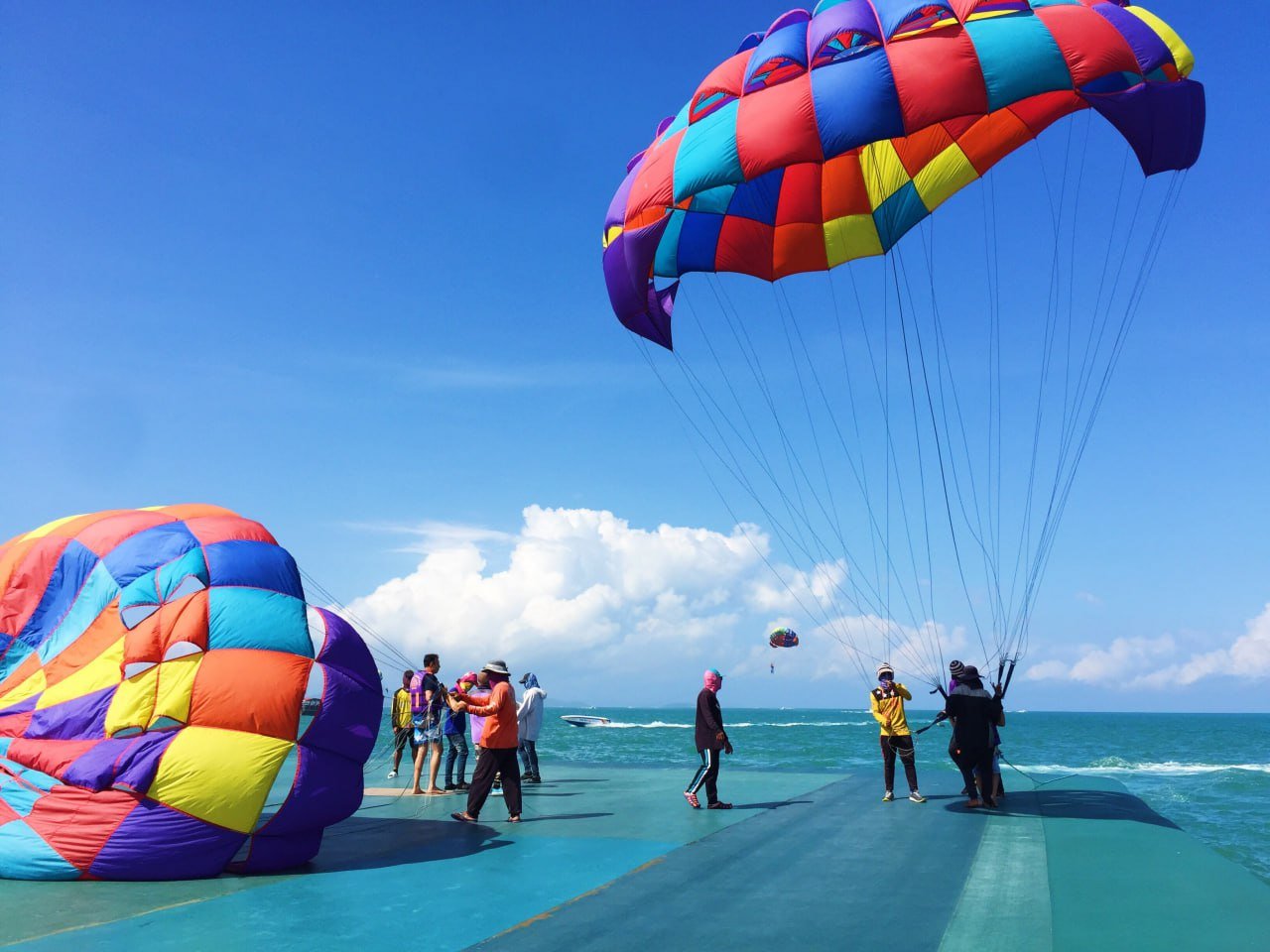 Parasailing en Barcelona